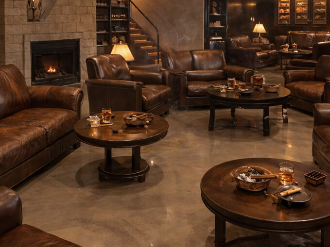 Different flooring coating options displayed for commercial use