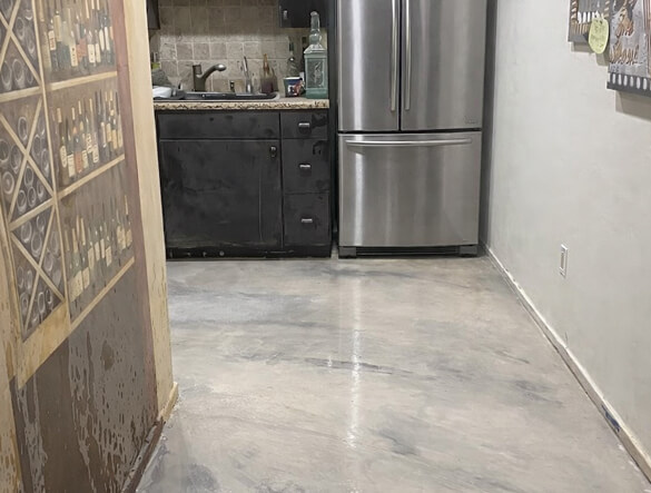 Retail store flooring installation showcasing high-quality finishes.